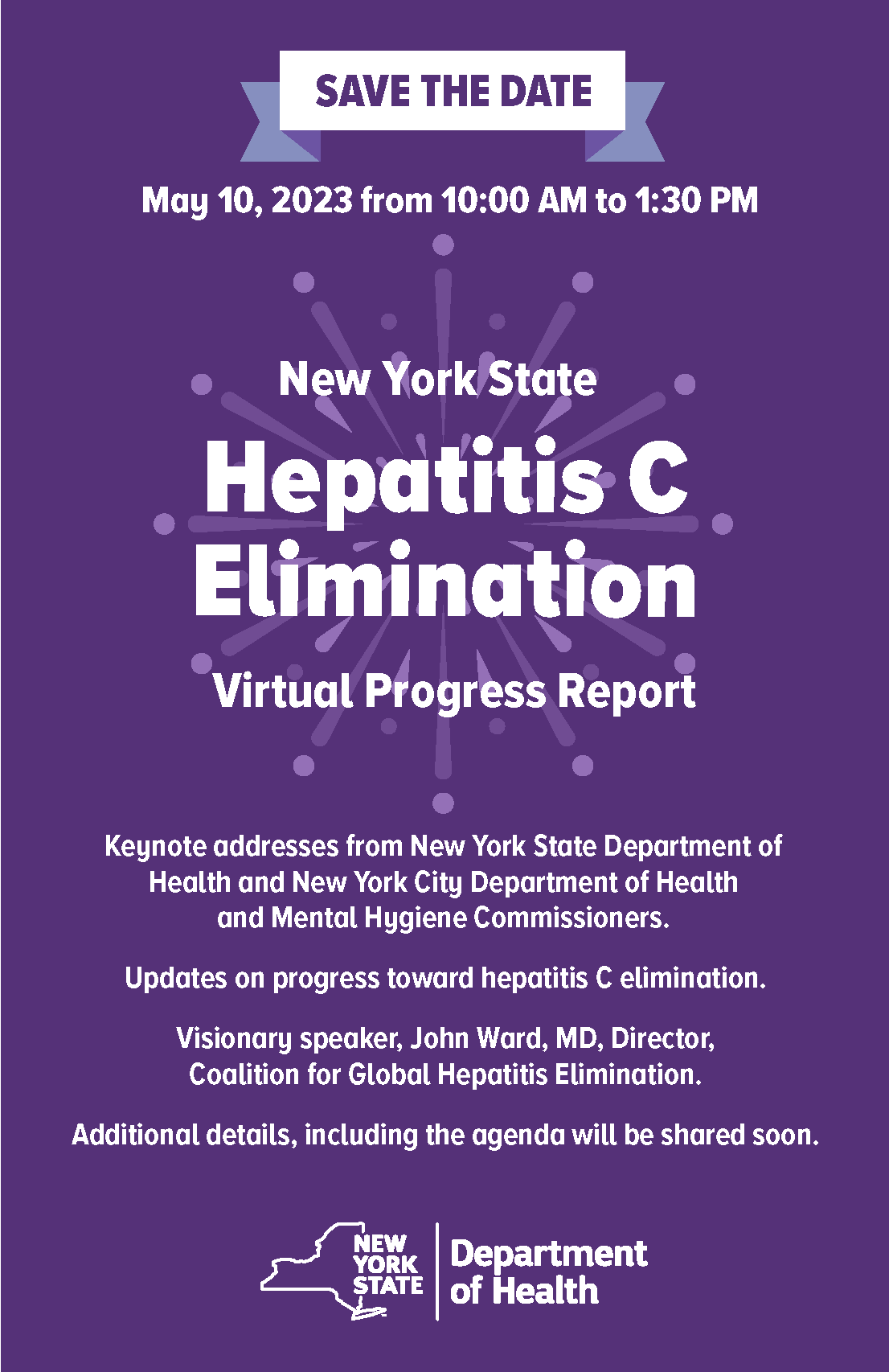Save the Date: Annual NYS Hepatitis C Elimination Progress Report ...